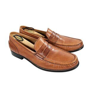 Cole Haan Penny Loafers Mens Size 12 M British Tan Leather